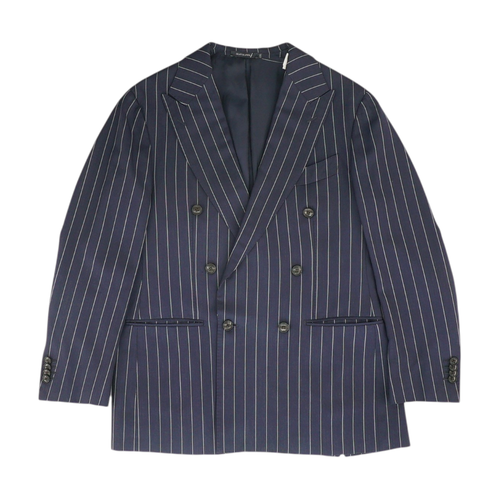 Navy Striped Sport Coat