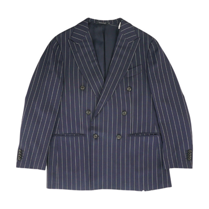 Navy Striped Sport Coat