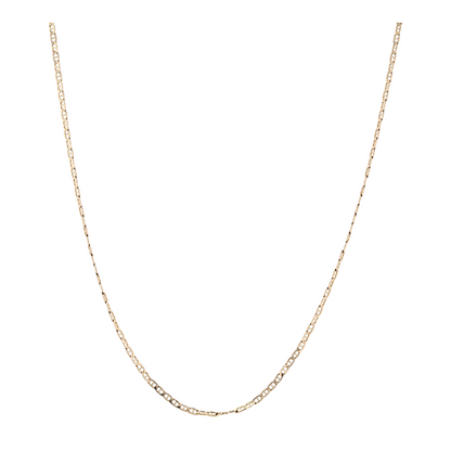 14K Yellow Gold Chain Necklace