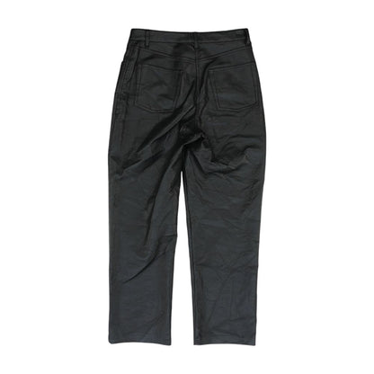 Black Five Pocket Regular Pants