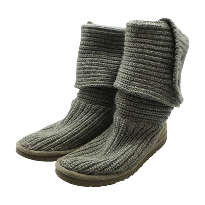 Gray Winter Boots