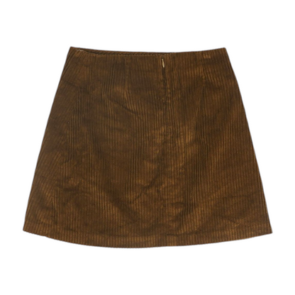Brown Mini Skirt