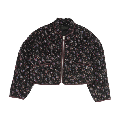 Black Floral Jacket