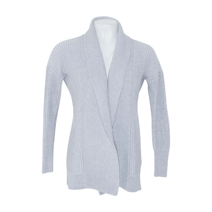 Gray Cardigan Sweater