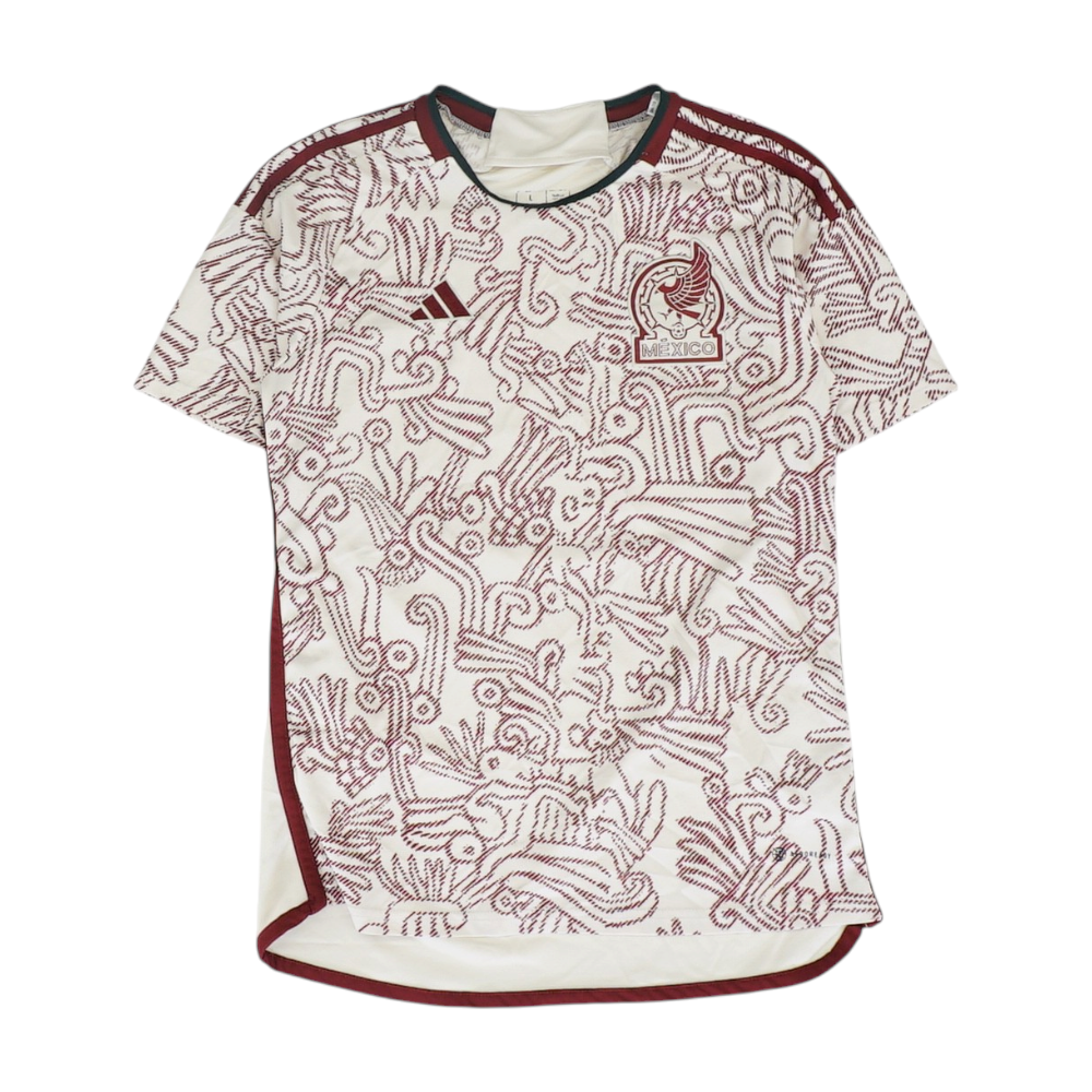 Men's Burgundy Mexico Short Sleeve Jersey