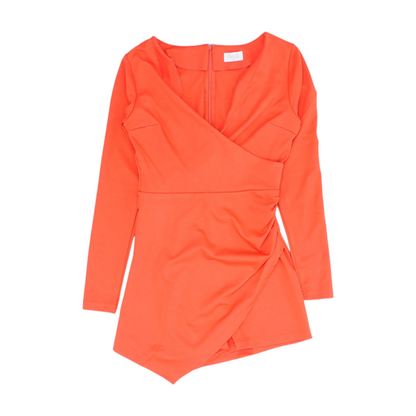 Orange Romper