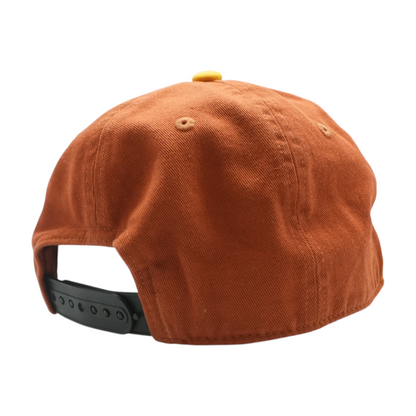Yellow Serif K Snapback Cap