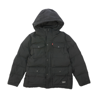 Black Solid Coat