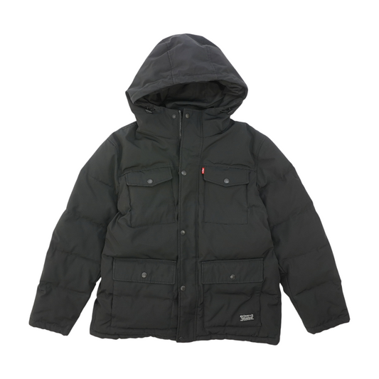 Black Solid Coat
