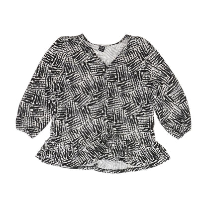Multi Misc Short Sleeve Blouse