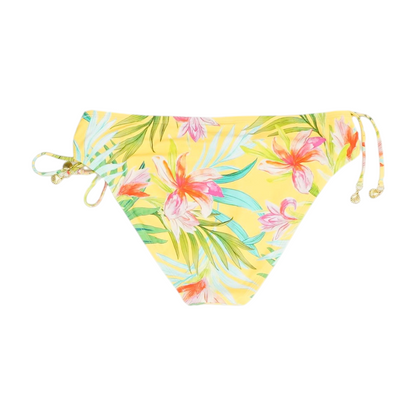 Yellow Floral Swim Bottom