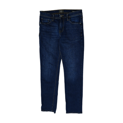 Navy Straight Jeans