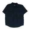 Navy Solid Outdoor Button Down