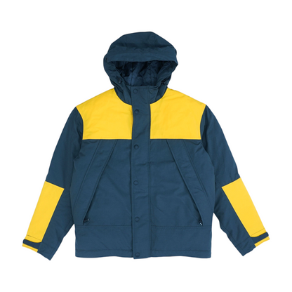 Gray Color Block Jacket