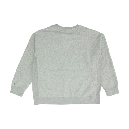 Gray Solid Sweatshirt Pullover