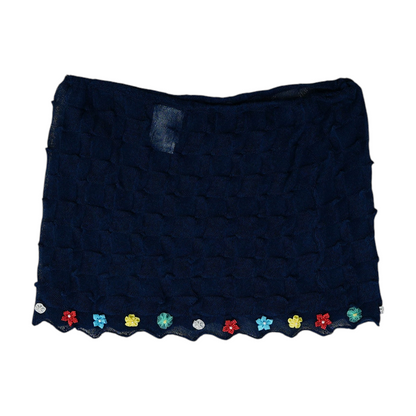 Navy Mini Skirt