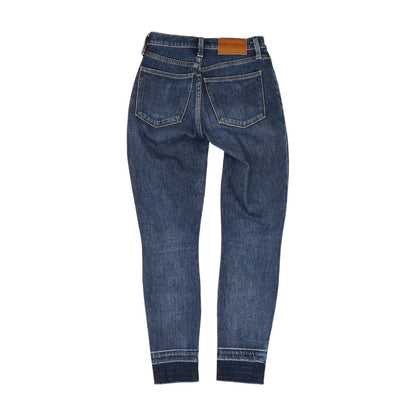 Blue Solid Jeans