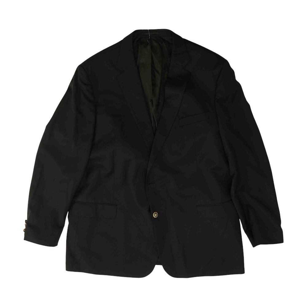 Black Solid Blazer