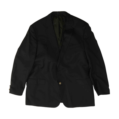 Black Solid Blazer