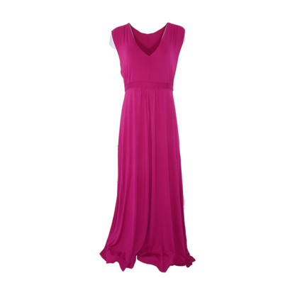 Pink Plus Size Maxi Dress