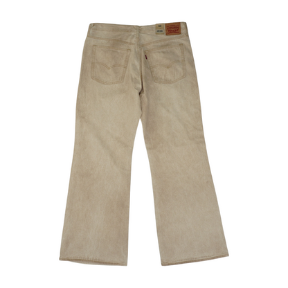 Beige Bootcut Jeans