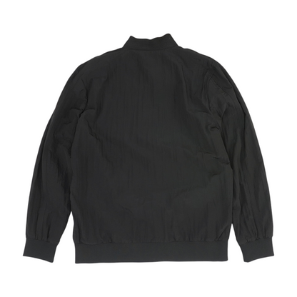Black Solid Active Jacket