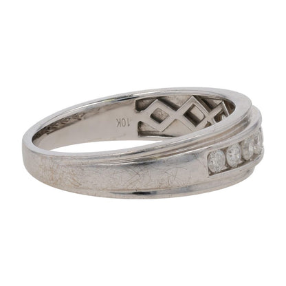 .40 ctw 10K White Gold Diamond Band Ring