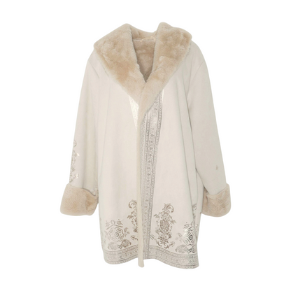 Beige Plus Solid Coat