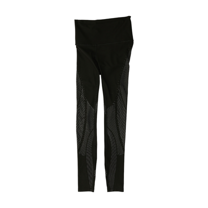 Black Polka Dot Active Leggings
