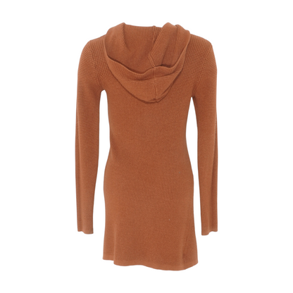 Rust Cardigan Sweater
