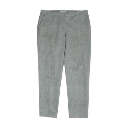 Gray Petite Print Pants