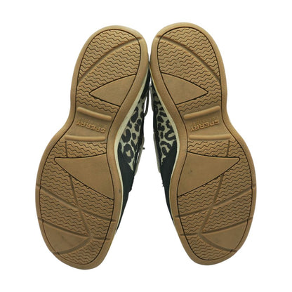Black Boat Shoe Flats