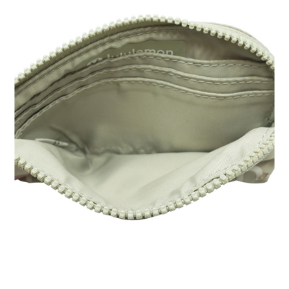 Beige Card Case Wallet