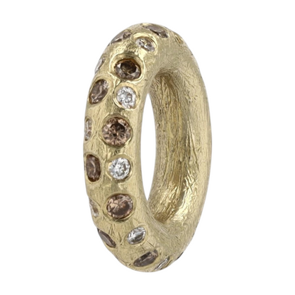 1/5 ctw 18K Yellow Gold Diamond Charm