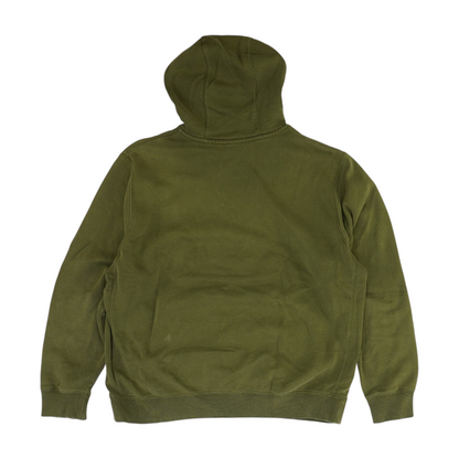 Green Solid Hoodie Pullover