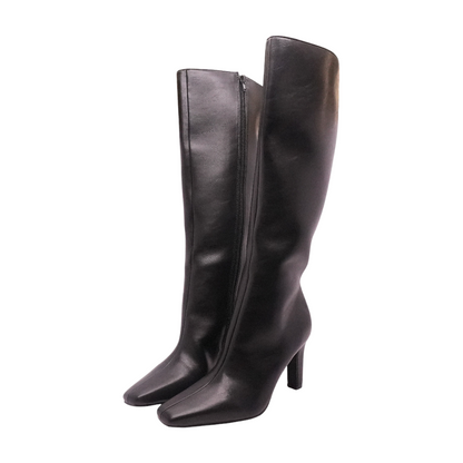 Black Knee-High Boots