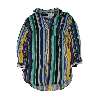 Multi Striped Button Down
