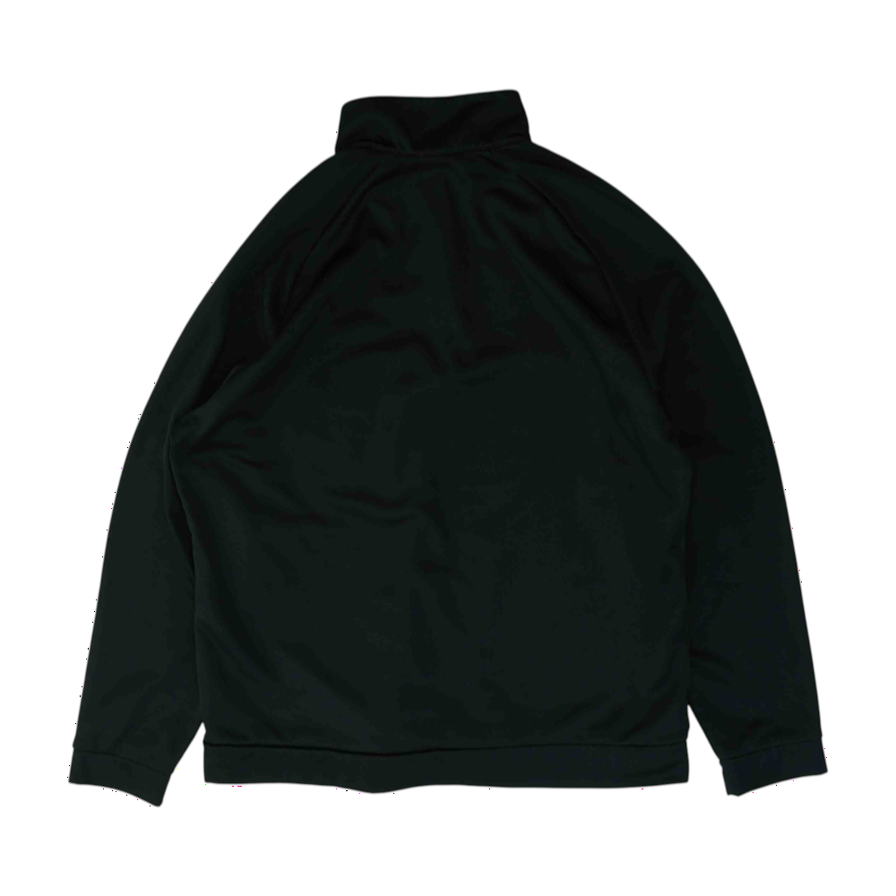 Black Solid 1/4 Zip Pullover