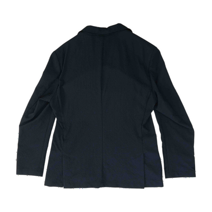 Navy Short Solid Sport Coat