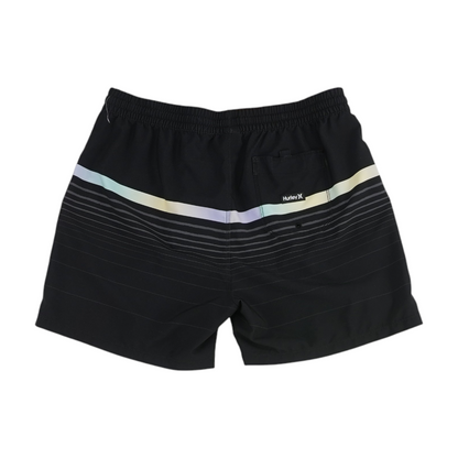 Black Striped Swim Bottom