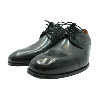 Black Lace-Up Dress Shoes