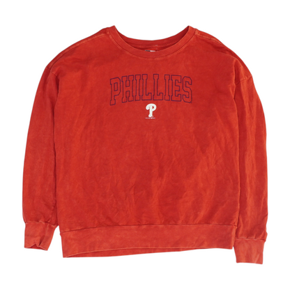 Red Plus Philadelphia Phillies Solid Sweatshirt Pullover
