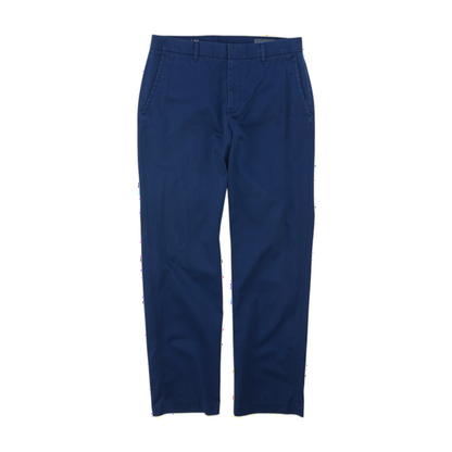 Blue Straight Pants