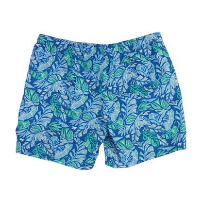 Blue Graphic Swim Bottom