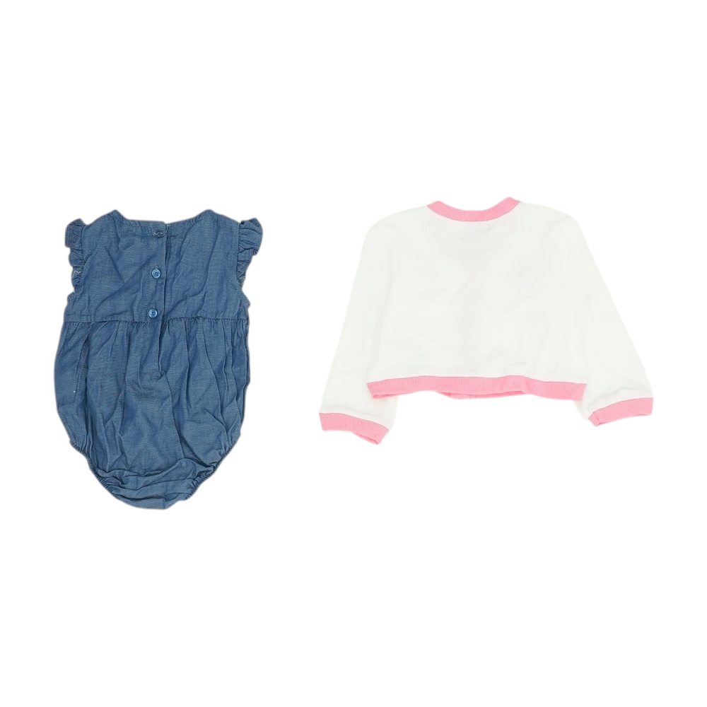 White Long Sleeve Set