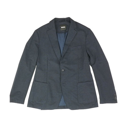 Navy Solid Sport Coat