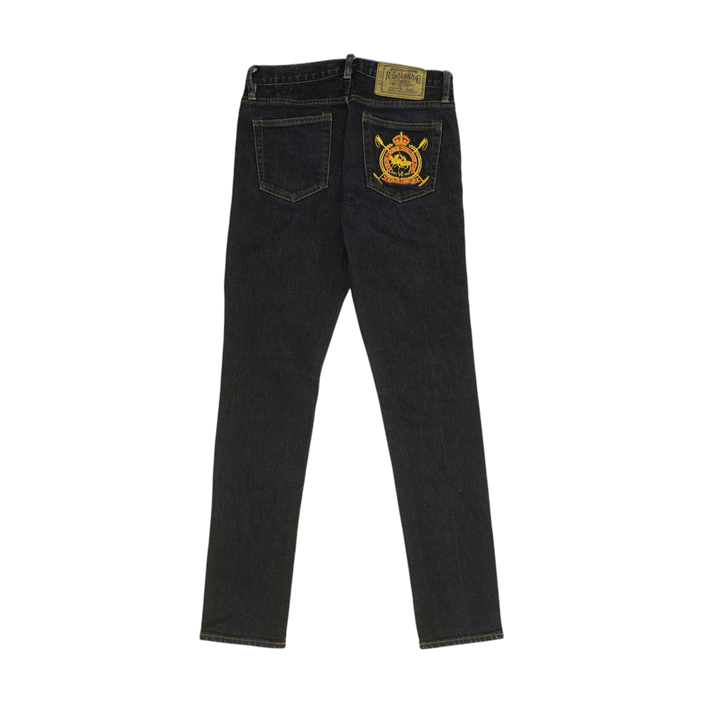 Blue Tapered Jeans