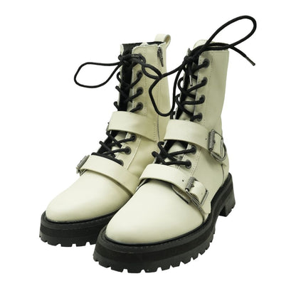 Beige Ankle Boots