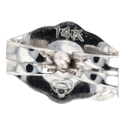 1/4 ctw 14K White Gold Diamond Stud Earrings