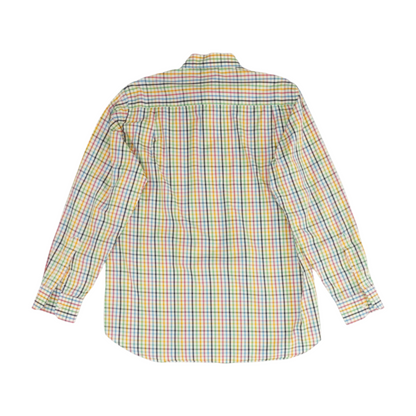 Multi Check Long Sleeve Button Down